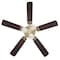 Westinghouse Vintage 52" Indoor 5-Blade Polished Brass Ceiling Fan, Dimmable LED 7233800 - alternate 3